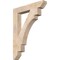 Ekena Millwork Merced Slat Smooth Bracket, Douglas Fir, 5 1/2"W x 36"D x 48"H BKT06X36X48MRC06SDF - alternate 1